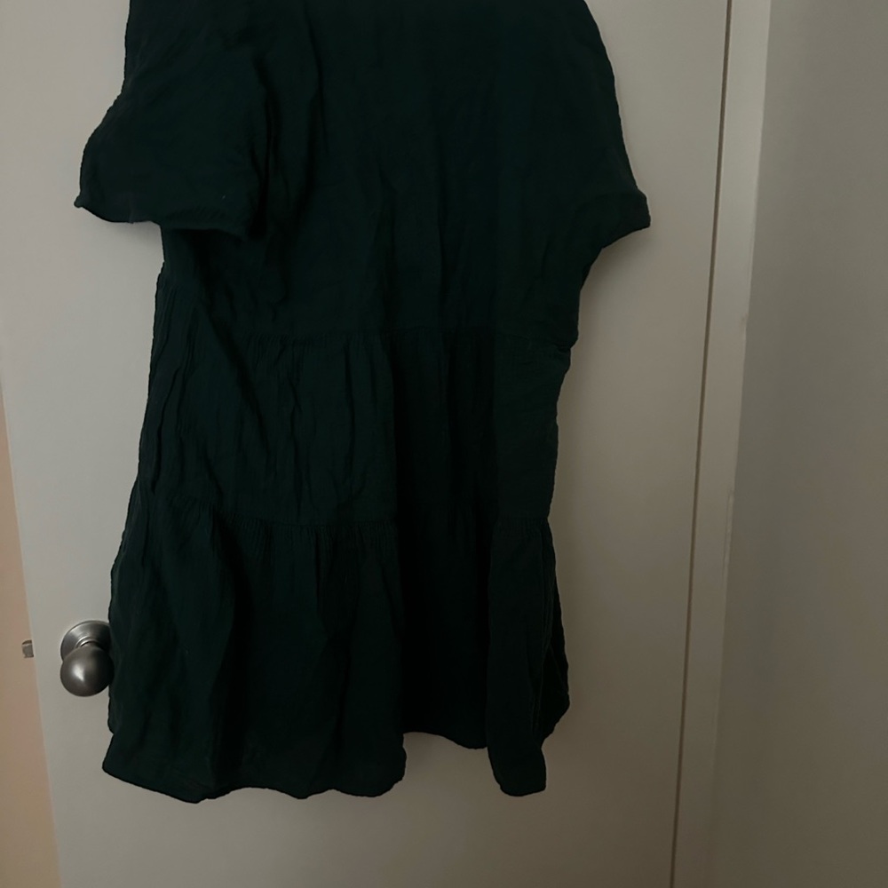 Madewell Deep Green dress